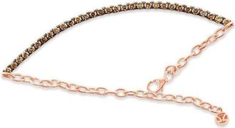 Le Vian Ladies Chocolate Diamonds Fashion Bracelet in 14K Strawberry Gold