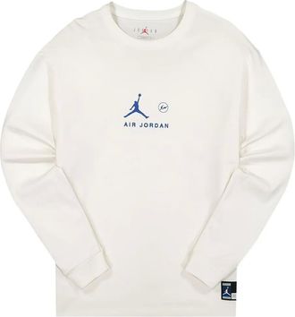 Nike Jordan x Fragment Felpa a maniche lunghe - Bianco
