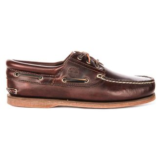 Timberland Classic Boat Shoes in Brown Leather - male - Timberland - Boat Shoes - Brown - 7 1/2 UK - Shoes