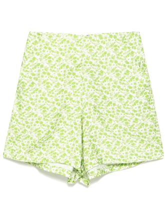 Bambah Flora Azalea shorts - Groen