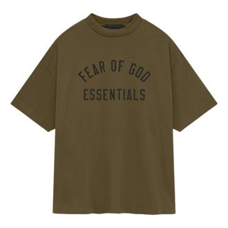 Fear of God Jersey Crewneck Tee Olive 125BT244194F