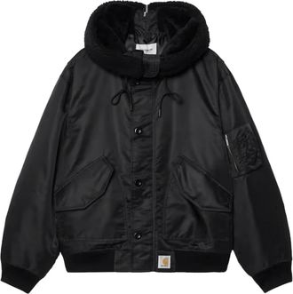 Carhartt Work in Progress Heren, Jassen, Zwart, Maat: XL Fleece