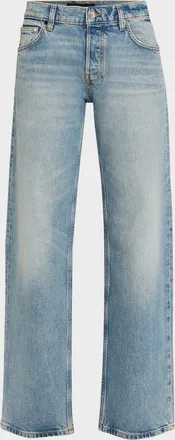EB Denim Low-Rise Baggy Jeans