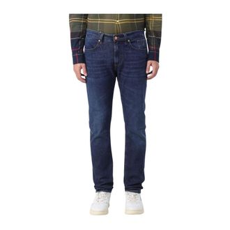 Jeckerson Heren, Jeans, Blauw, Maat: W42 Denim