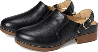 Dansko Millie Womens Shoes Black Waxy Milled : EU 42 (US Womens 11.5-12) Regular, Leather/Suede