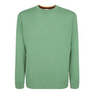 Paul Smith Hombre, Jerseys, Verde, Talla: L