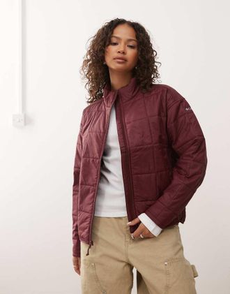Columbia Sienna Hill - Giacca trapuntata bordeaux-Rosso