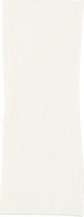 Joseph Ribbed Knit Sjaal - Dames - Wintersjaals - Wit - ONE Size - Accessoires