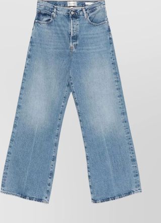 Frame Denim loose wide leg jeans in regenerated cotton