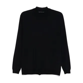 low brand Truien & Vesten, Heren, Blauw, 2Xl, Wol, Ronde hals gebreid