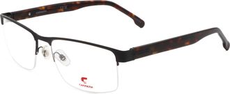 Carrera Mens 58 mm Black Opticals