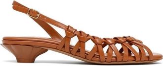 Chlo&eacute; Estra Low Heel Sandals