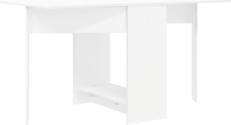 vidaXL Mesa De Comedor 138 X 70 X 73,5 Cm Madera De Ingenier&iacute;a Blanco Vidaxl