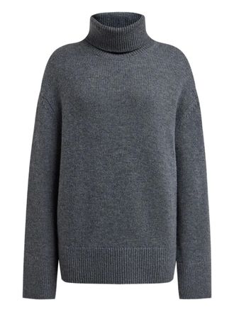 12 Storeez turtleneck sweater - women - Merino - S - Grey