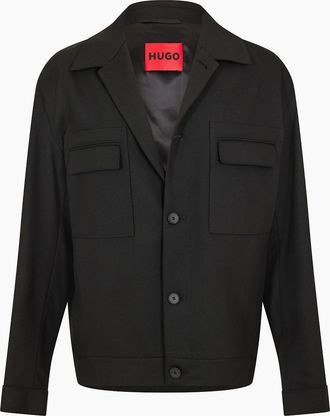 HUGO BOSS Mens Juliano243f1 bl - Black - Size: 38 48