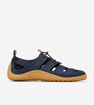 Cole Haan Mens ZER&Oslash;GRAND Tidetrek Fisherman Sandals - Blue Size 10
