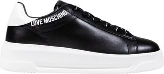 Love Moschino Lage leren sneakers