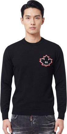 Dsquared2 Black Crew Neck Sweater