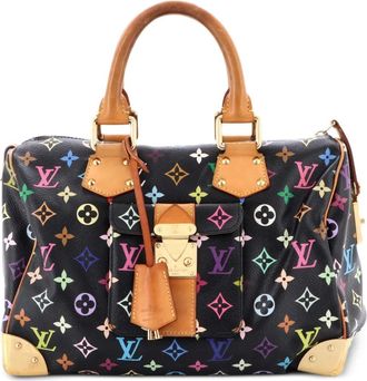 Louis Vuitton Speedy Handbag Monogram Multicolor 30 satchel - Zwart