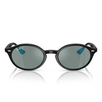 Ray-Ban Sunglasses Rb4315 601/8 O Black/Blue Mirrored Unisex