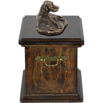 OEM Setter Ingl&eacute;s, Laverack - Urna Para Cenizas De Perro, Urna Con Estatuilla, Urna Elegante De Estilo Cl&aacute;sico De Art-dog
