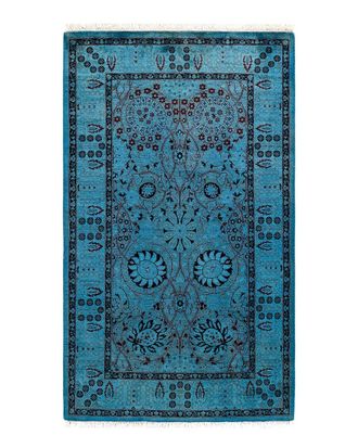 Solo Rugs Contemporary-Modern Wool Overdyed Area Rug