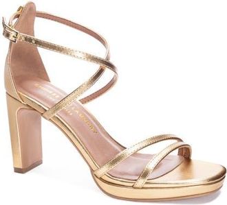 Chinese Laundry Taryn Sandal in Gold at Nordstrom, Size 5.5
