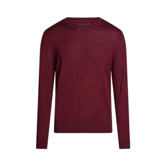 Tommy Hilfiger Truien & Vesten, Heren, Bruin, L, Ronde hals knitwear