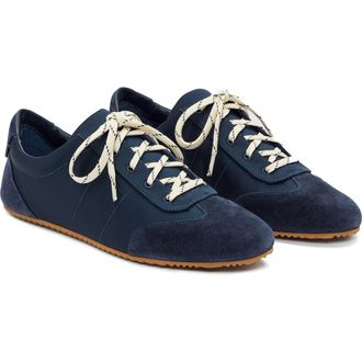 Reformation Terra Sneaker in Midnight Satin at Nordstrom, Size 10.5