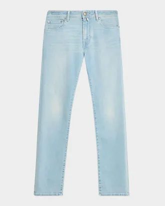 Jacob Cohen Men & apos;s Slim Light-Wash Denim Jeans