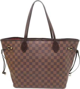 Louis Vuitton Brown Damier Canvas Tote Bag (Pre-Owned)