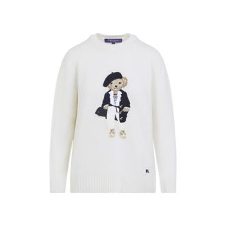 Ralph Lauren Cream White Wool Sweater