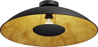 Lindby L&aacute;mpara De Techo emilienne En Negro Metal - Lindby