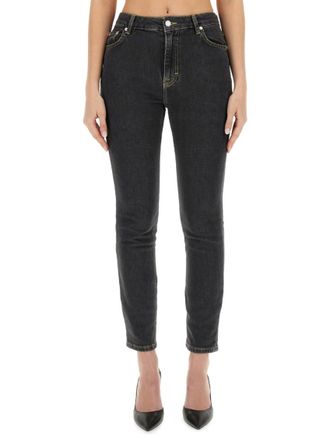 Moschino Black Skinny Mid Rise Jeans