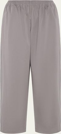 Eskandar Cotton Stretch Japanese Trousers