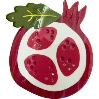 Centinelle Pomegranate Hair Claw in Red at Nordstrom