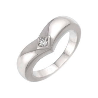 Cartier Silver White Gold (18K) Band Ring (Pre-Owned)