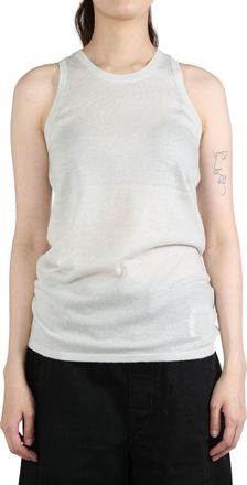 Frenckenberger cashmere tank top - women - Cashmere - S - Neutrals