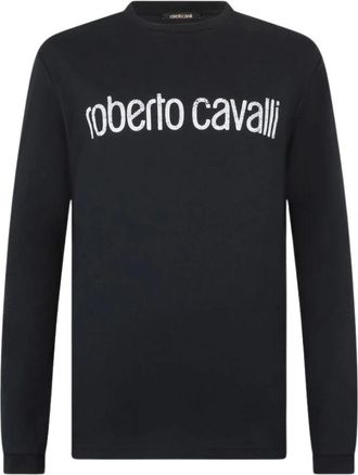 Roberto Cavalli Uomo, Top, Nero, L, new