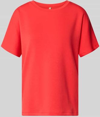 Soyaconcept T-Shirt mit Rundhalsausschnitt Modell BANU in Koralle, Gr&ouml;&szlig;e XXL