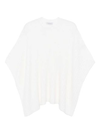 Gabriela Hearst Baron poncho - women - Wool/Cashmere - One Size - White