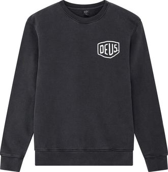 Deus Shield GD Crew - - Sweatshirts & Hoodies - Uomo - Nero - XL