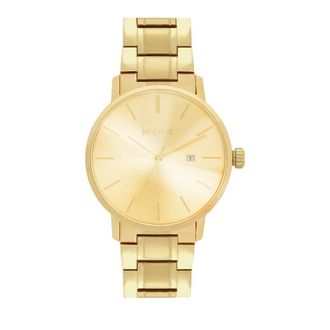 Kazar Goudkleurig armbandhorloge - Dames - Horloges - Geel - ONE Size - Accessoires