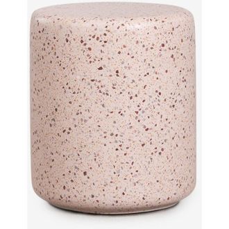 Sklum Mesa Auxiliar Para Jard&iacute;n Redonda &Oslash;35 Cm En Cemento Elyndra Sklum