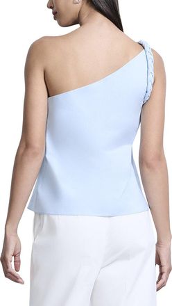 Bcbgmaxazria Bcbgmaxazria One Shoulder Braided Top