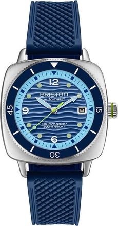 Briston Clubmaster Automatic Blue Dial Unisex Watch 261740.S.LD.15.FNB