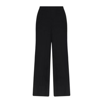 By Malene Birger Broeken - Dames - Wijde Broeken - Zwart - M - Broeken