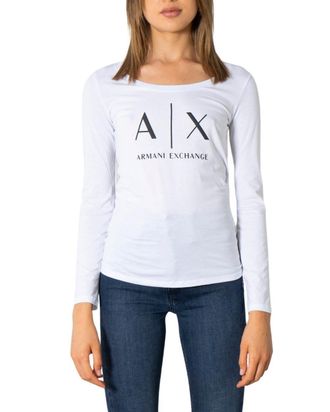 Emporio Armani Armani Exchange Dames Witte T-Shirt