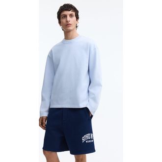H&M Relaxed-fit shorts in Navy Blue/soho Nyc at Nordstrom, Size Xx-Large
