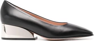 Bally block heel 50mm pumps - women - Leather/Leather/Leather - 35 - Black